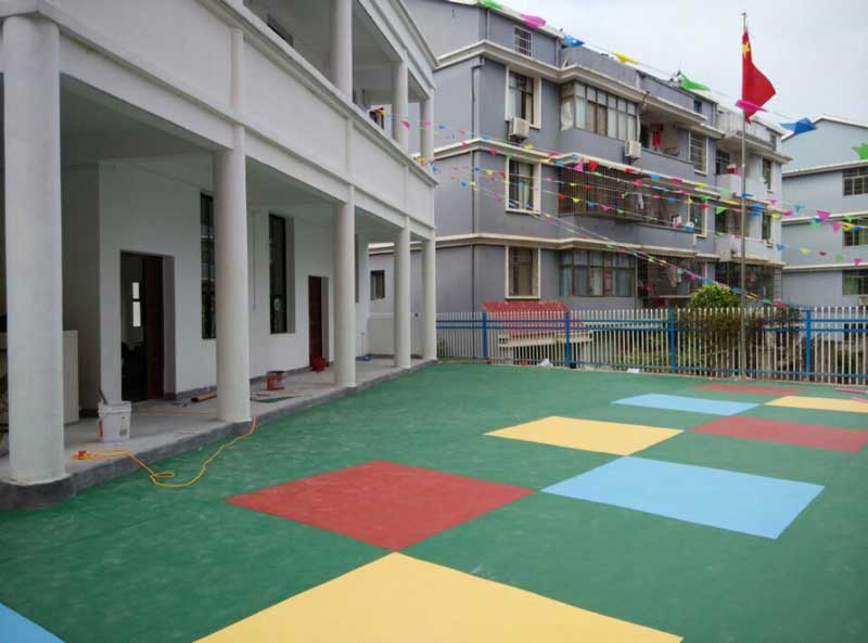 江西省吉安市幼兒園室外地板