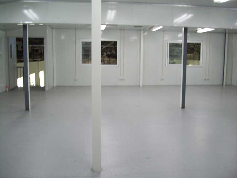 北京通州區通美晶體廠房地板