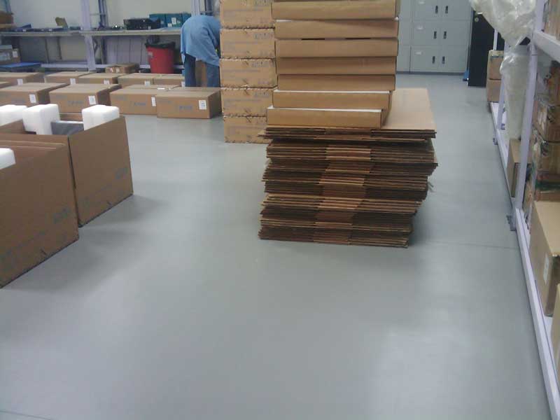 北京海淀區啟明星辰廠房地板